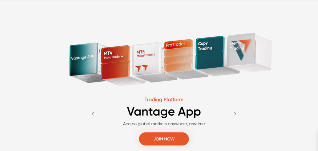 Vantage Trading Platforms